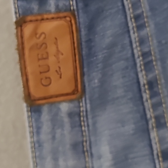 Guess Los Angeles Women's Straight Leg Light Washed Jeans - Size 29x24 - Picture 7 of 14